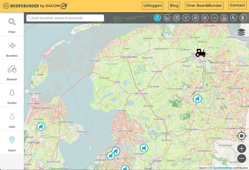 Datasets zichtbaar per perceel én van heel Nederland