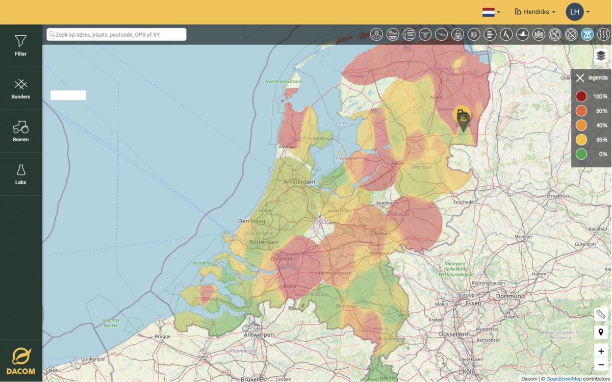 'Infection radar provides insight into the need to spray’