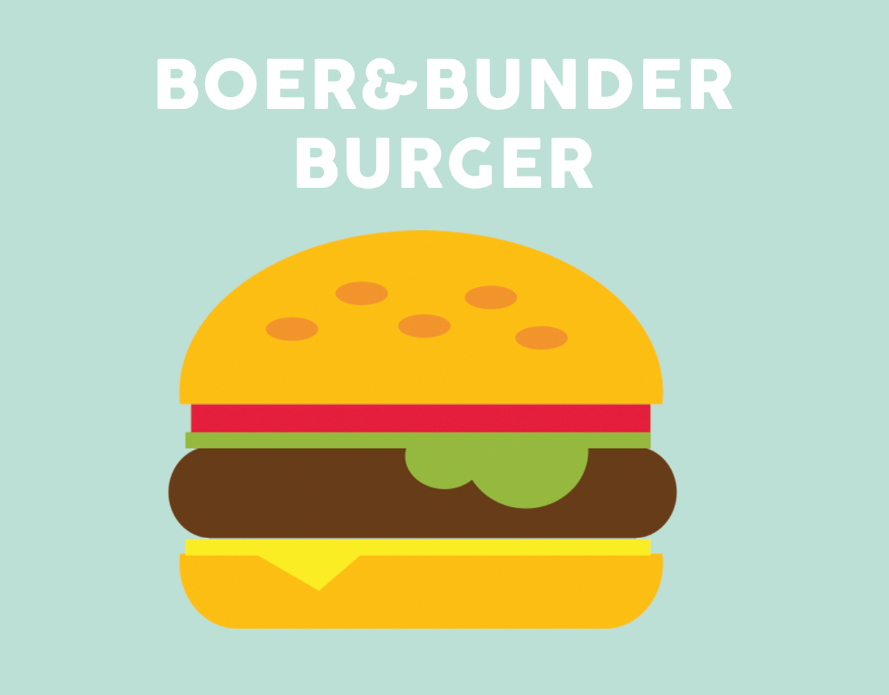 Dé Boer&Bunder burger